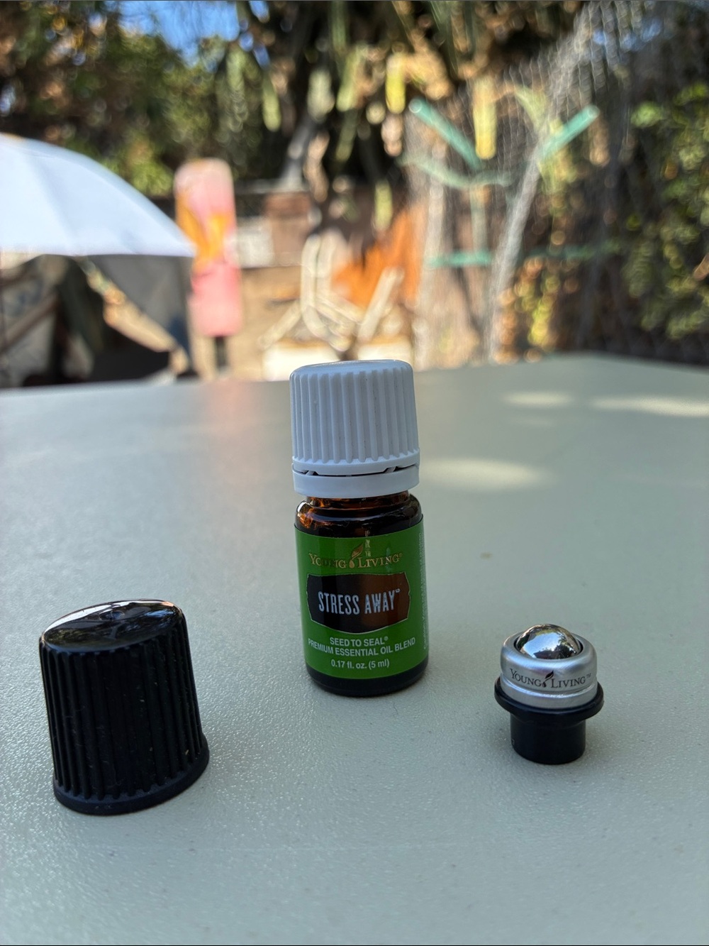 Young Living Stress Away 5ml Essential Oil with extras